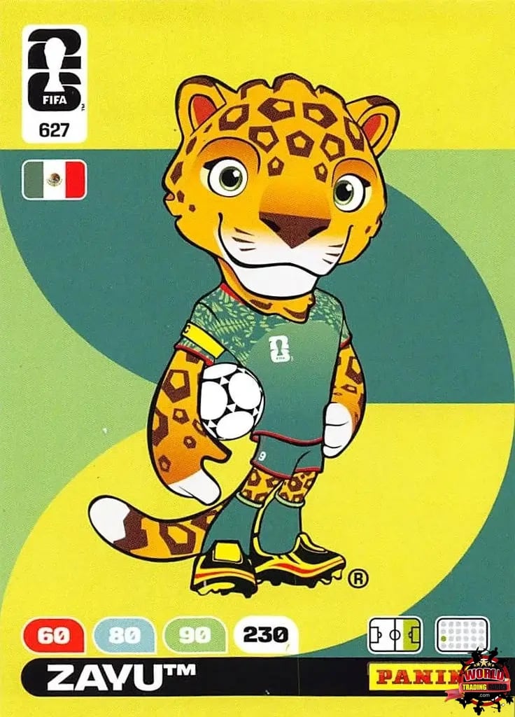 #627|Panini|Adrenlyn XL|FIFA World Cup|2026|Zavu|Mascotas