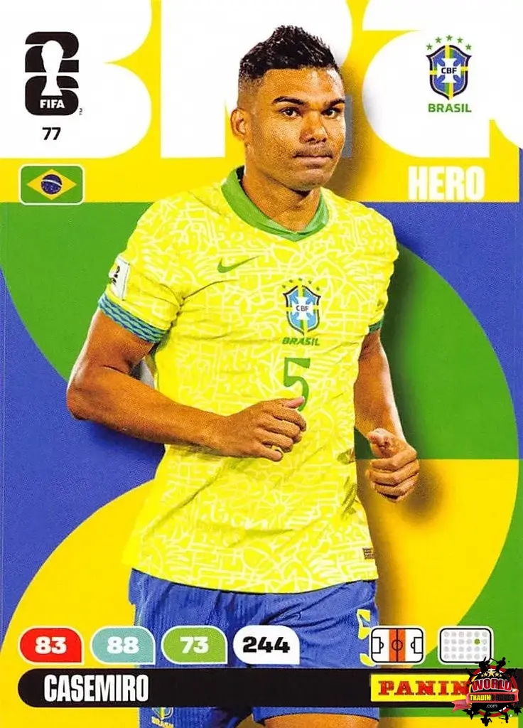 #077|Panini|Adrenlyn XL|FIFA World Cup|2026|Casemiro |BASICO