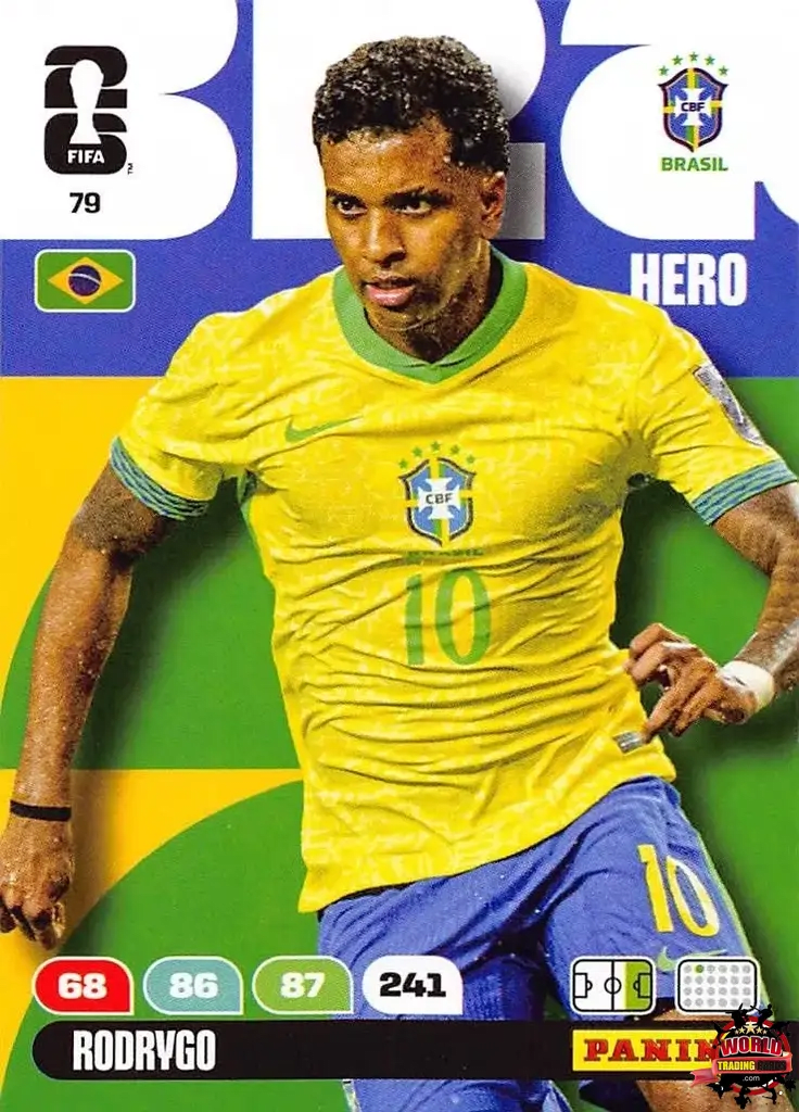#079|Panini|Adrenlyn XL|FIFA World Cup|2026|Rodrygo |BASICO