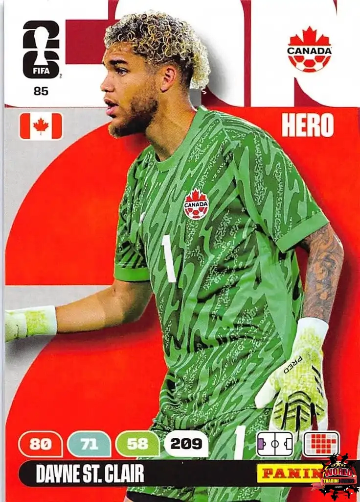 #085|Panini|Adrenlyn XL|FIFA World Cup|2026|Davne St Clair |BASICO
