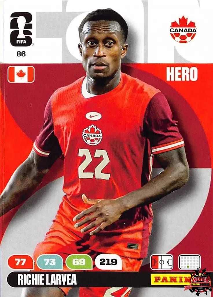 #086|Panini|Adrenlyn XL|FIFA World Cup|2026|Richie Larvea |BASICO