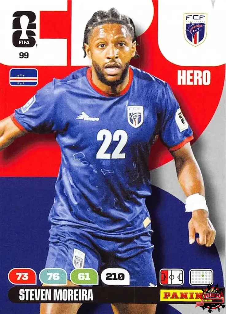 #099|Panini|Adrenlyn XL|FIFA World Cup|2026|Steven Moreira|BASICO