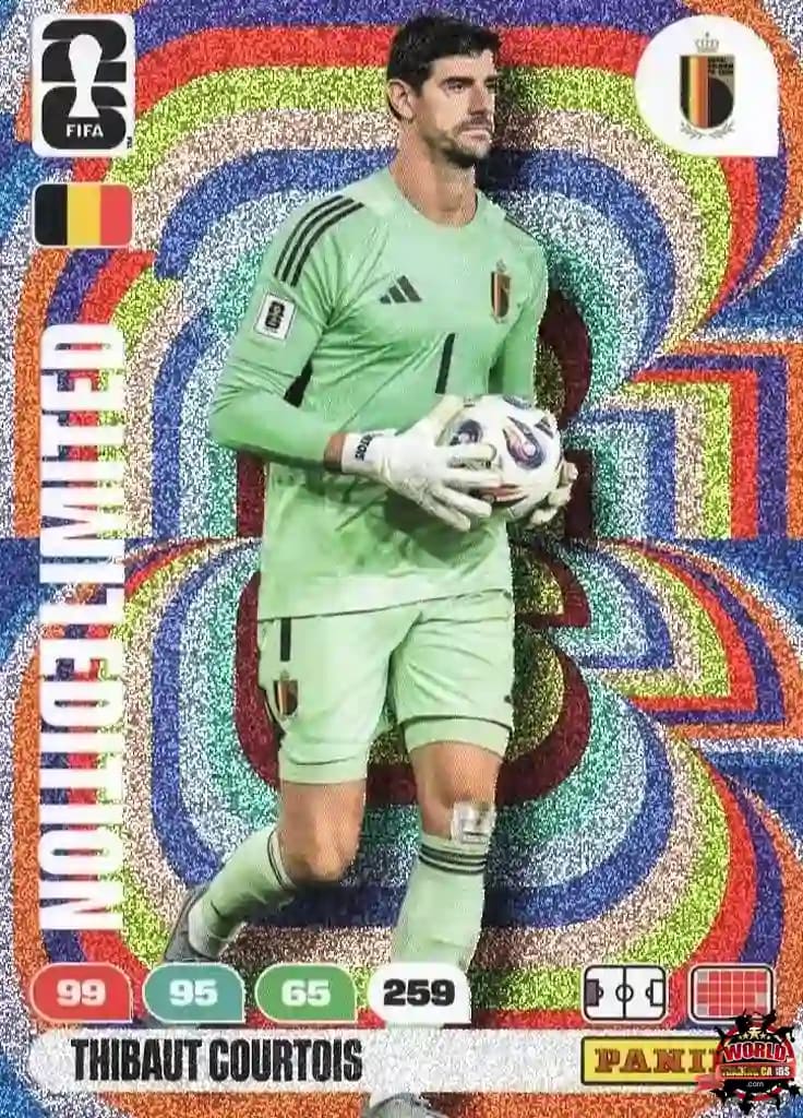 Trading Card Football-Thibaut Courtois-Belgium-Panini Adrenalyn XL