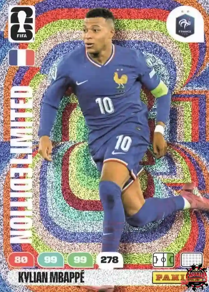 #LE34|Panini|Adrenlyn XL|FIFA World Cup|2026|Kylian Mbappé|Limited Edition