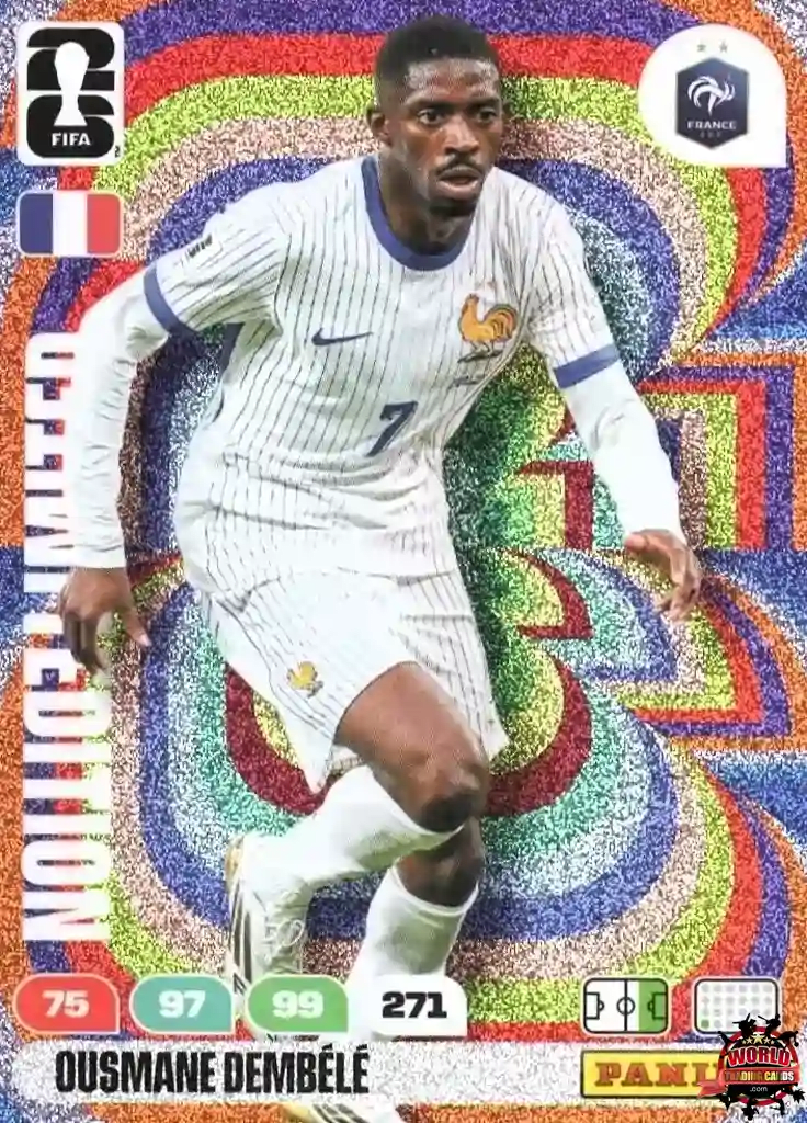 #LE37|Panini|Adrenlyn XL|FIFA World Cup|2026|Ousmane Dembelé|Limited Edition