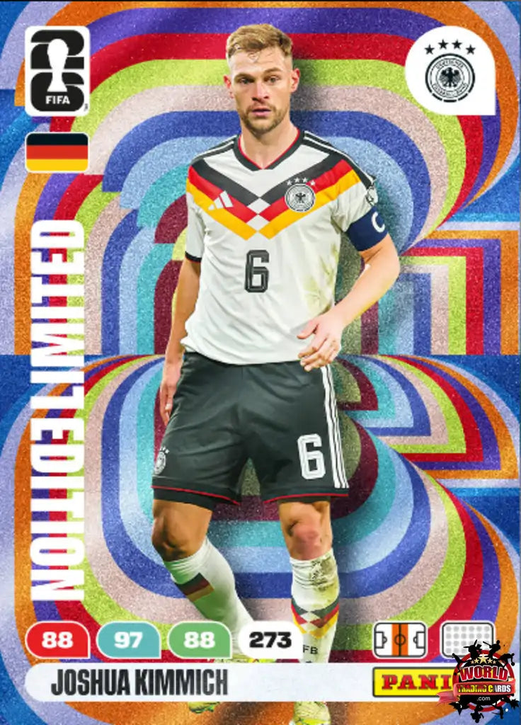 Soccer Trading Card-Joshua Kimmich-Germany-Panini Adrenalyn XL