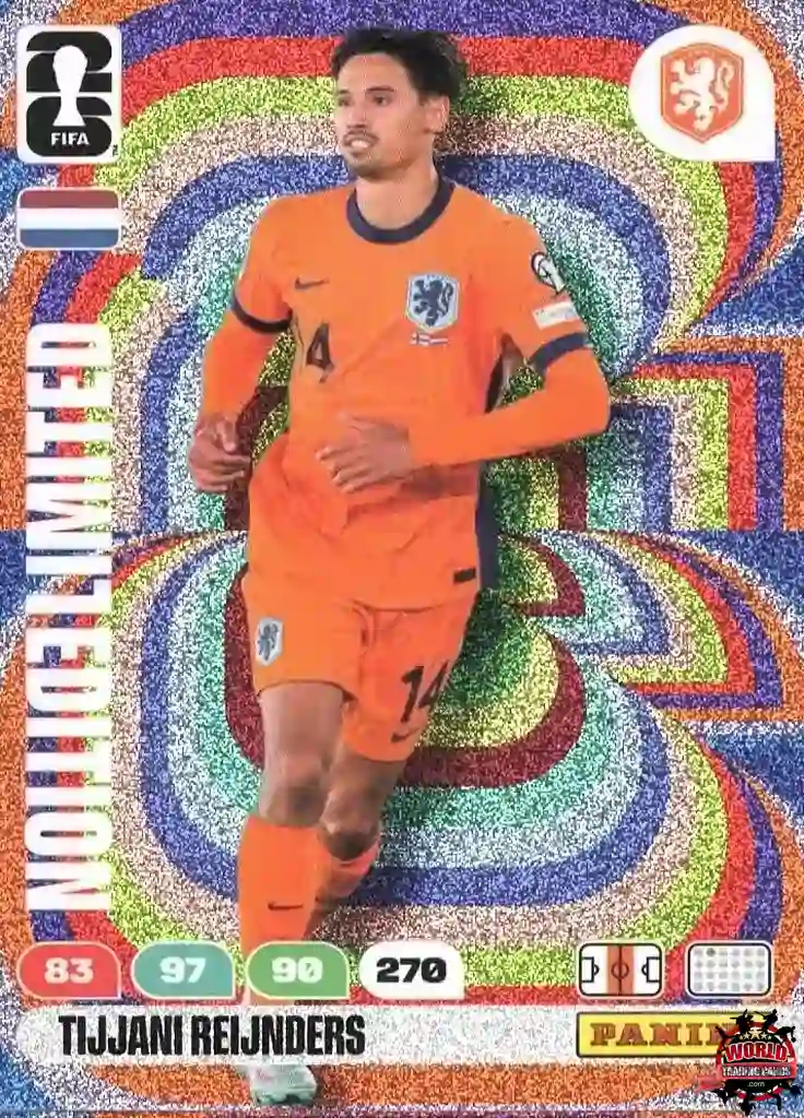 #LE54|Panini|Adrenlyn XL|FIFA World Cup|2026|Tijani Reijnders|Limited Edition