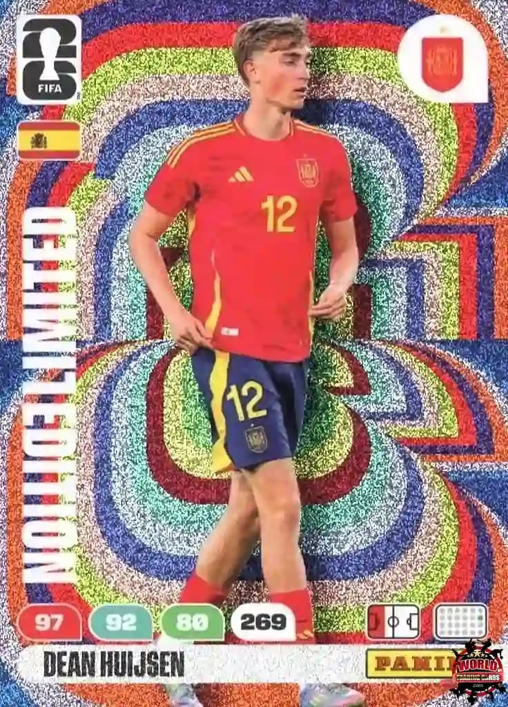 #LE69|Panini|Adrenlyn XL|FIFA World Cup|2026|Dean Huijsen|Limited Edition