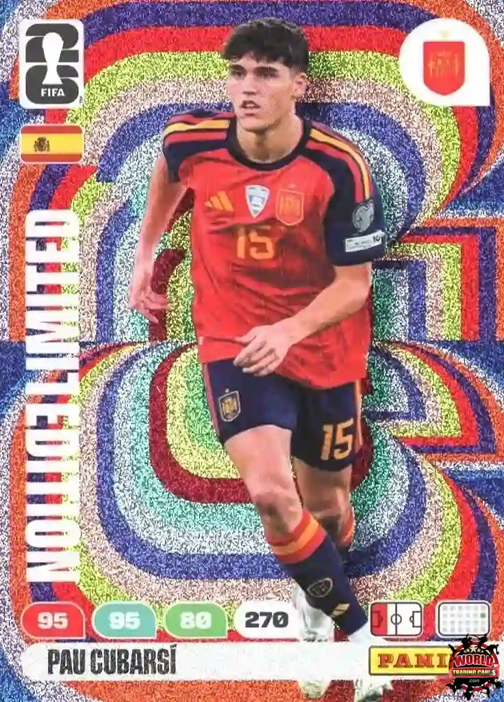 #LE72|Panini|Adrenlyn XL|FIFA World Cup|2026|Pau Cubarsí|Limited Edition