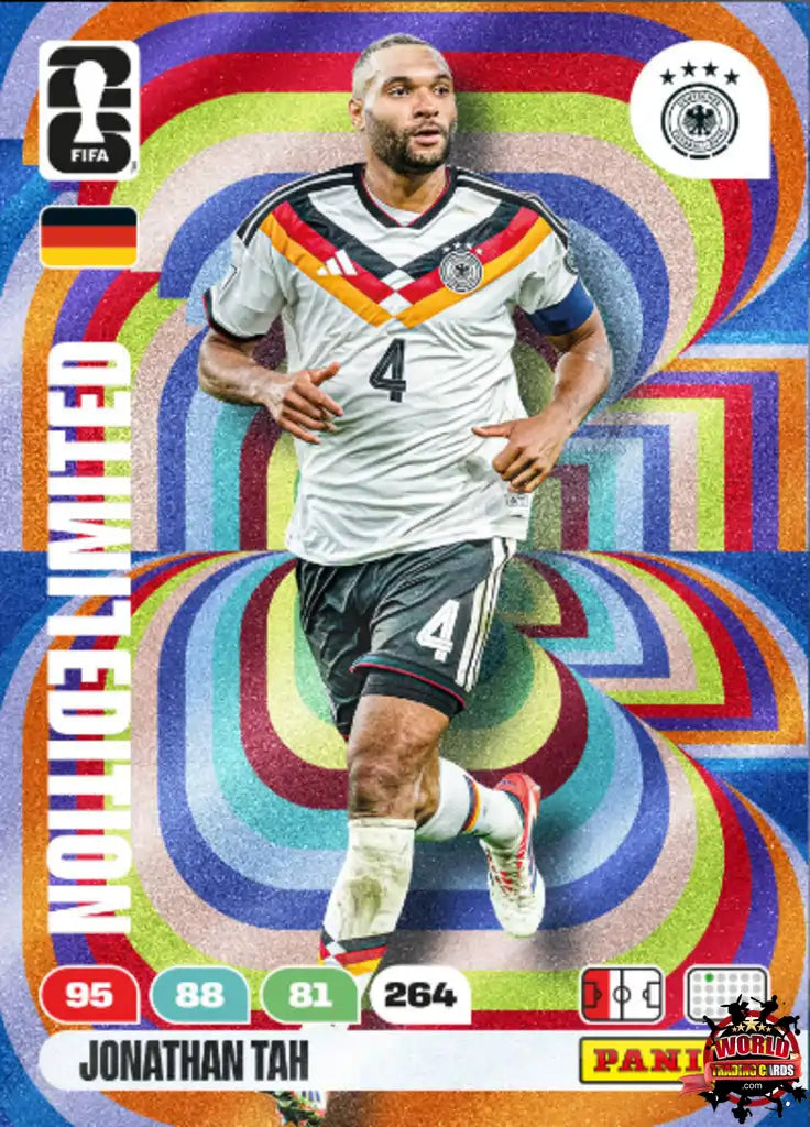 #LE85|Panini|Adrenlyn XL|FIFA World Cup|2026|Jonathan Tah|Limited Edition