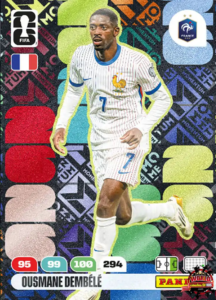 #MM2|Panini|Adrenlyn XL|FIFA World Cup|2026|Ousmane Dembélé|Momentum