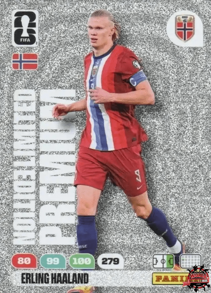 erling haaland limited edition card Football Trading Card - Erling Haaland - Norway - Panini Adrenalyn XL FIFA World Cup 2026 - PLE9