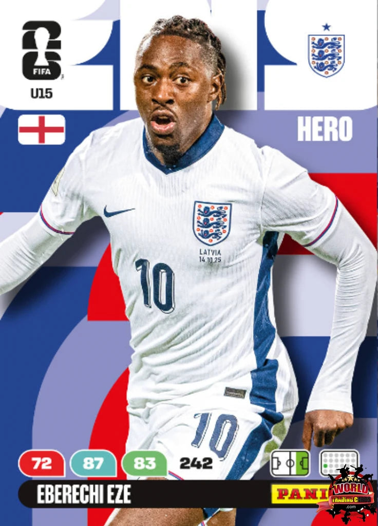 #U15|Panini|Adrenlyn XL|FIFA World Cup|2026|Eberechi Eze|Update