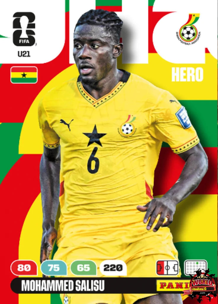 #U21|Panini|Adrenlyn XL|FIFA World Cup|2026|Mohammed Salisu|Update