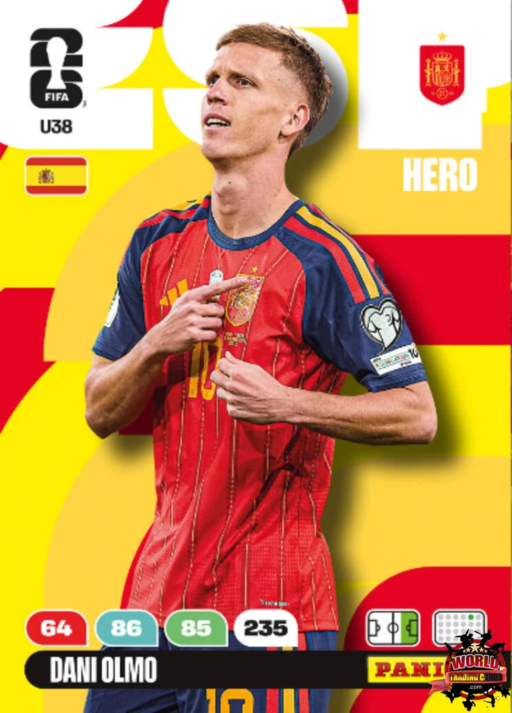 #U38|Panini|Adrenlyn XL|FIFA World Cup|2026|Dani Olmo|Update
