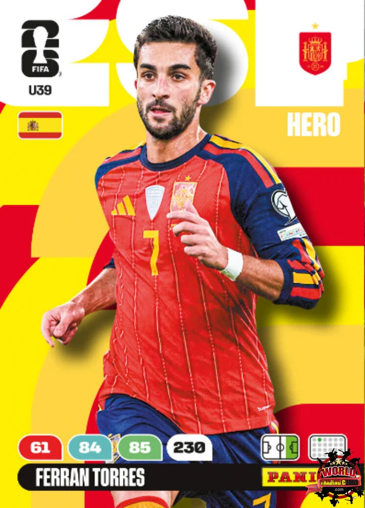 #U39|Panini|Adrenlyn XL|FIFA World Cup|2026|Ferran Torres|Update
