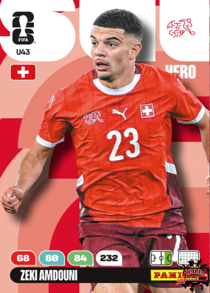 #U43|Panini|Adrenlyn XL|FIFA World Cup|2026|Zeki Amdouni|Update