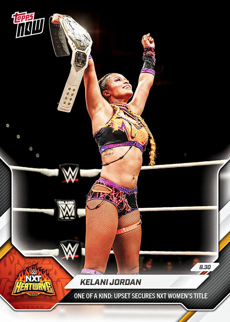 2026 | Topps | Now | WWE | #091 | Kelani Jordan | Base