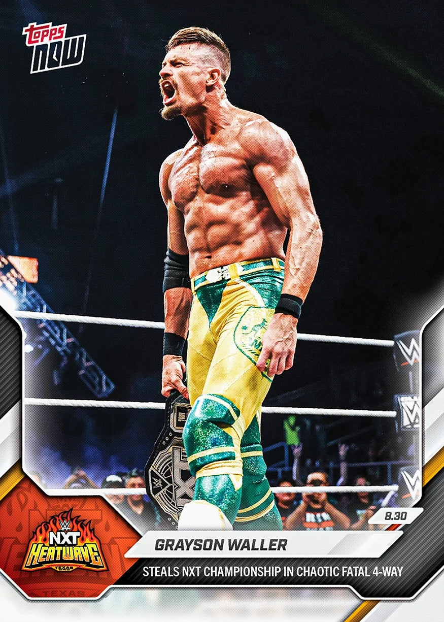 2026 | Topps | Now | WWE | #092 | Grayson Waller | Base