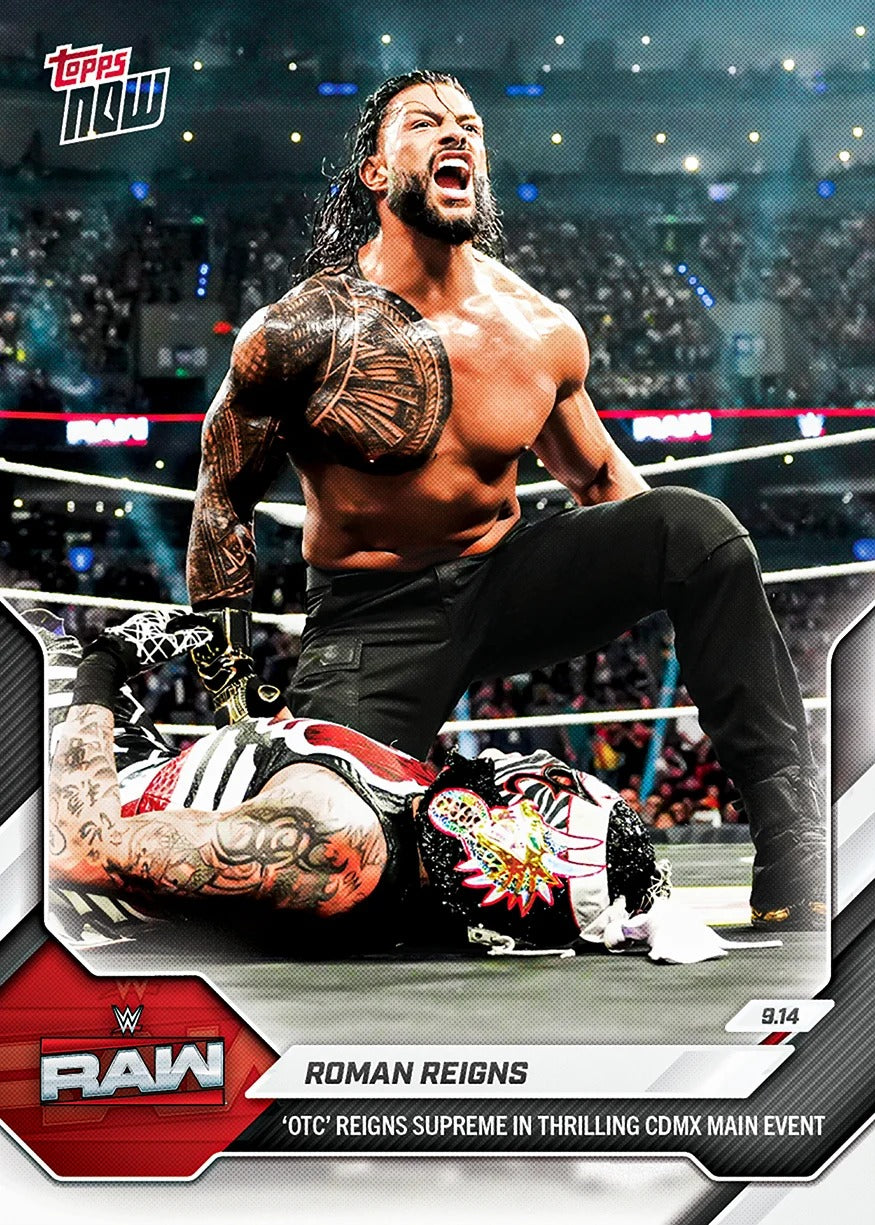 2026 | Topps | Now | WWE | #101 | Roman Reigns | Base