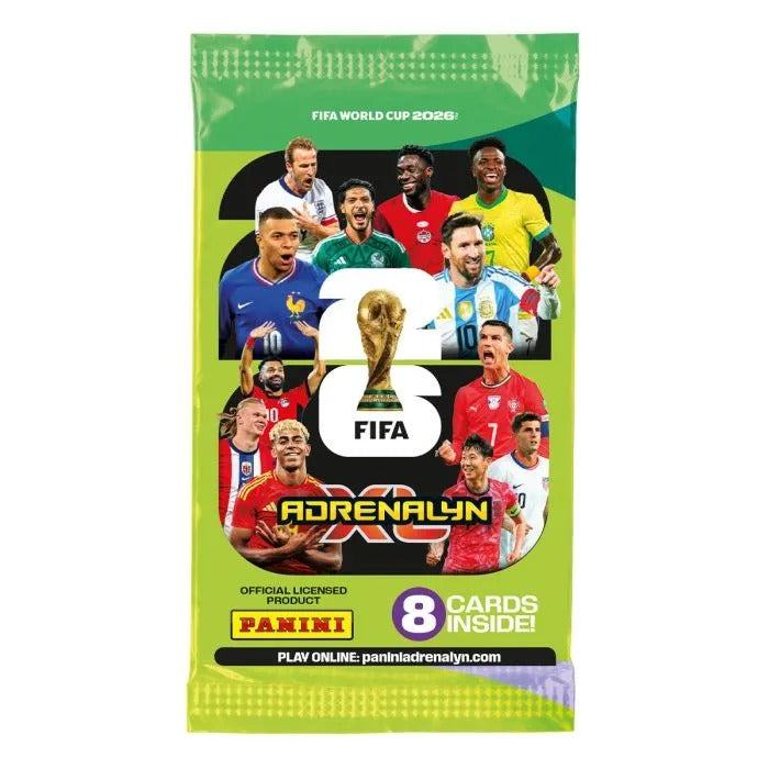 Caja de 24 sobres | Panini | Adrenlyn XL | FIFA World Cup | 2026 | Versión Internacional | Preorden
