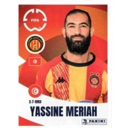 Panini Club World Cup 2025 #211 -  Yassine Meriah (Espérance sportive de Tunis)