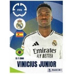 Panini Club World Cup 2025 #491 -  Vinícius Júnior (Real Madrid)