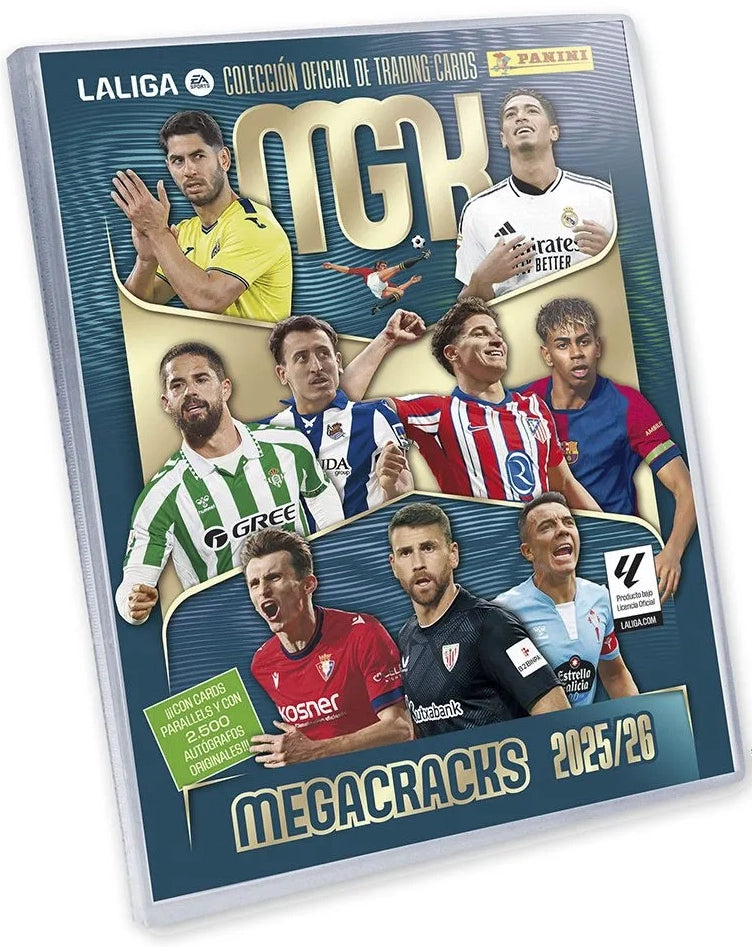 soccer card binder Trading Card Sticker -Binder-Panini Megacracks-2025-2026-Empty Album