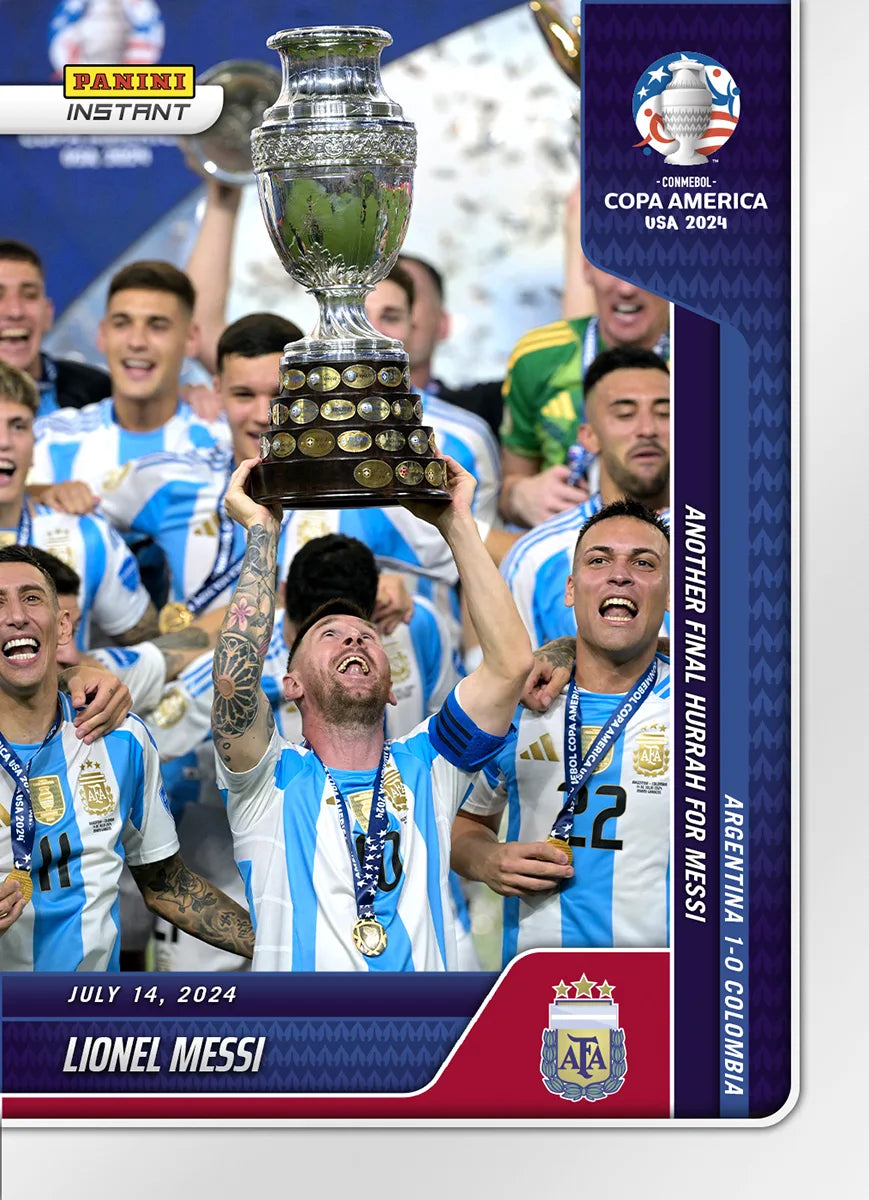 Lionel Messi - Panini Instant FIFA Copa America USA 2024 - #043 - World Trading Cards
