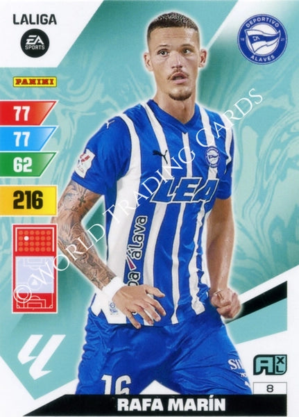Cromo Trading Card Fútbol-Rafa Marin-Alaves-Panini Adrenalyn XL 2023-2024-#008-Básico