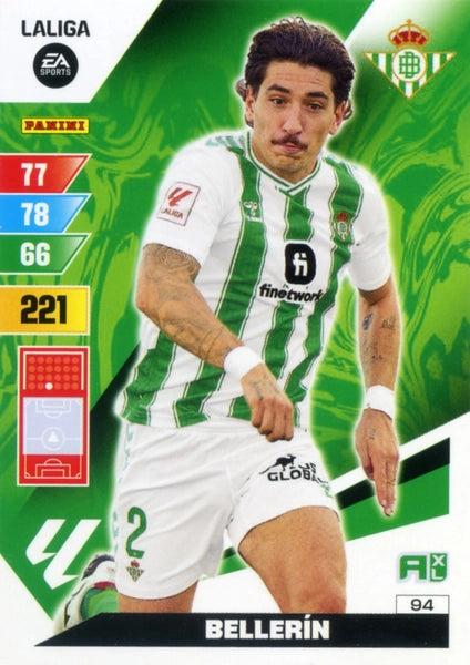 Cromo Trading Card Fútbol-Bellerin-Betis-Panini Adrenalyn XL 2023-2024-#094-Básico