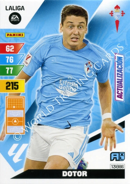 Cromo Trading Card Fútbol-Dotor-Celta-Panini Adrenalyn XL 2023-2024-#138bis-Básico
