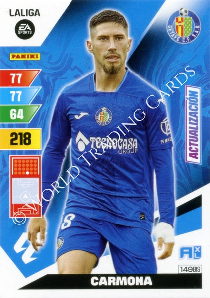 Cromo Trading Card Fútbol-Carmona-Getafe-Panini Adrenalyn XL 2023-2024-#149bis-Básico
