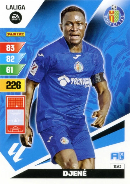 Cromo Trading Card Fútbol-Djene-Getafe-Panini Adrenalyn XL 2023-2024-#150-Básico