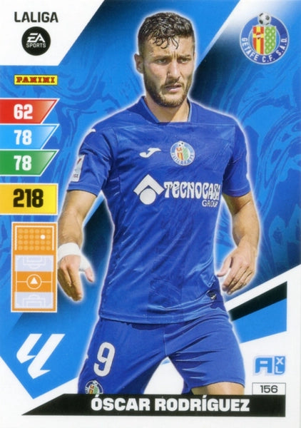 Cromo Trading Card Fútbol-Oscar Rodriguez-Getafe-Panini Adrenalyn XL 2023-2024-#156-Básico