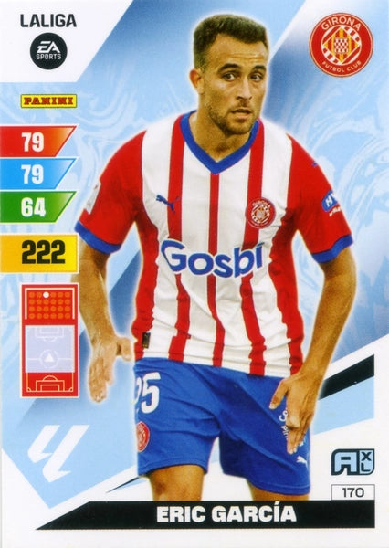 Cromo Trading Card Fútbol-Eric Garcia-Girona-Panini Adrenalyn XL 2023-2024-#170-Básico