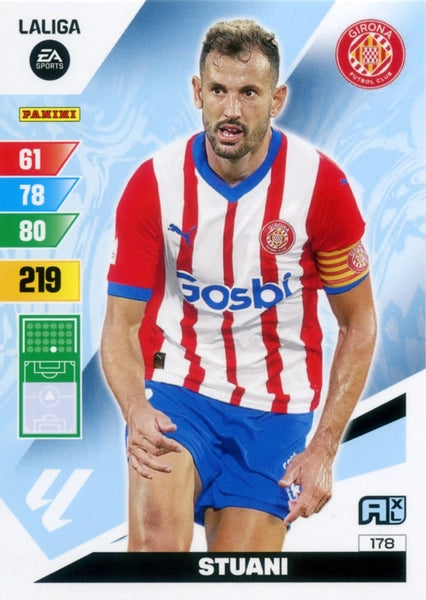 Cromo Trading Card Fútbol-Stuani-Girona-Panini Adrenalyn XL 2023-2024-#178-Básico
