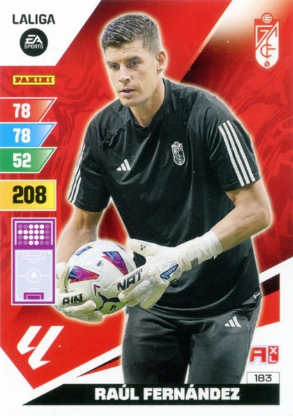 Cromo Trading Card Fútbol-Raul Fernandez-Granada-Panini Adrenalyn XL 2023-2024-#183-Básico