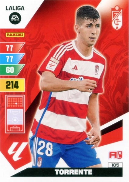 Cromo Trading Card Fútbol-Torrente-Granada-Panini Adrenalyn XL 2023-2024-#185-Básico