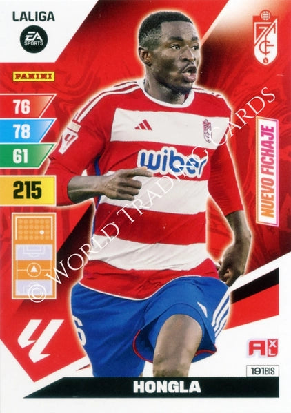 Cromo Trading Card Fútbol-Hongla-Granada-Panini Adrenalyn XL 2023-2024-#191bis-Básico