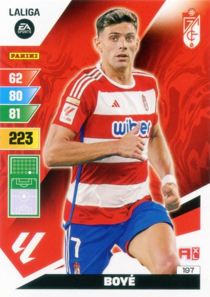Cromo Trading Card Fútbol-Boye-Granada-Panini Adrenalyn XL 2023-2024-#197-Básico