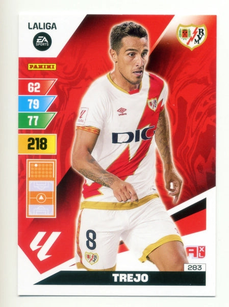 Cromo Trading Card Fútbol-Trejo-Rayo Vallecano-Panini Adrenalyn XL 2023-2024-#283-Básico