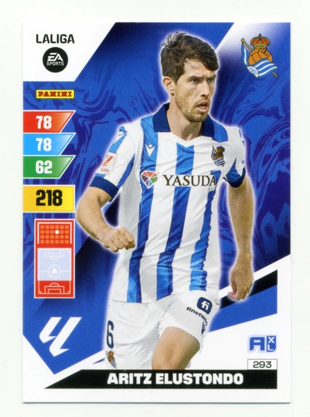 Cromo Trading Card Fútbol-Aritz Elustondo-Real Sociedad-Panini Adrenalyn XL 2023-2024-#293-Básico