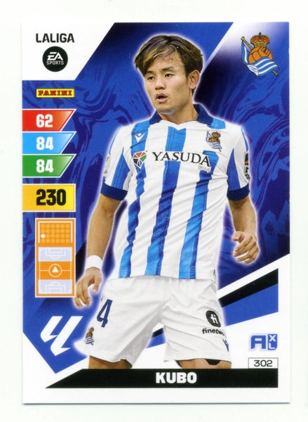 Cromo Trading Card Fútbol-Kubo-Real Sociedad-Panini Adrenalyn XL 2023-2024-#302-Básico
