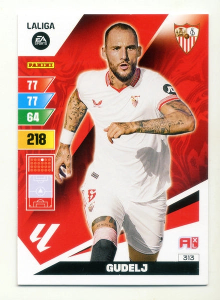 Cromo Trading Card Fútbol-Gudelj-Sevilla-Panini Adrenalyn XL 2023-2024-#313-Básico