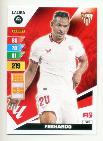 Cromo Trading Card Fútbol-Fernando-Sevilla-Panini Adrenalyn XL 2023-2024-#315-Básico
