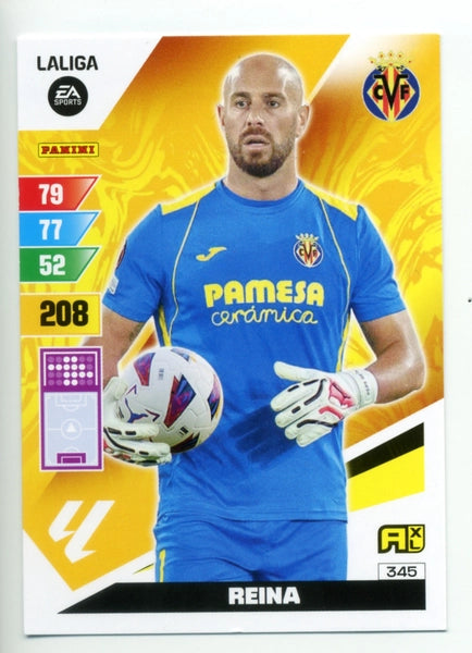Cromo Trading Card Fútbol-Reina-Villarreal-Panini Adrenalyn XL 2023-2024-#345-Básico