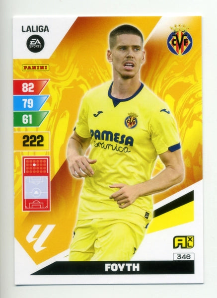 Cromo Trading Card Fútbol-Foyth-Villarreal-Panini Adrenalyn XL 2023-2024-#346-Básico