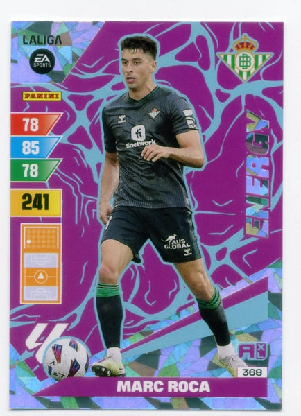 Cromo Trading Card Fútbol-Marc-Roca-Betis-Panini Adrenalyn XL 2023-2024-#368-Energy