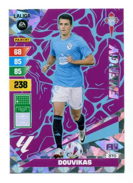 Cromo Trading Card Fútbol-Douvikas-Celta-Panini Adrenalyn XL 2023-2024-#370-Energy